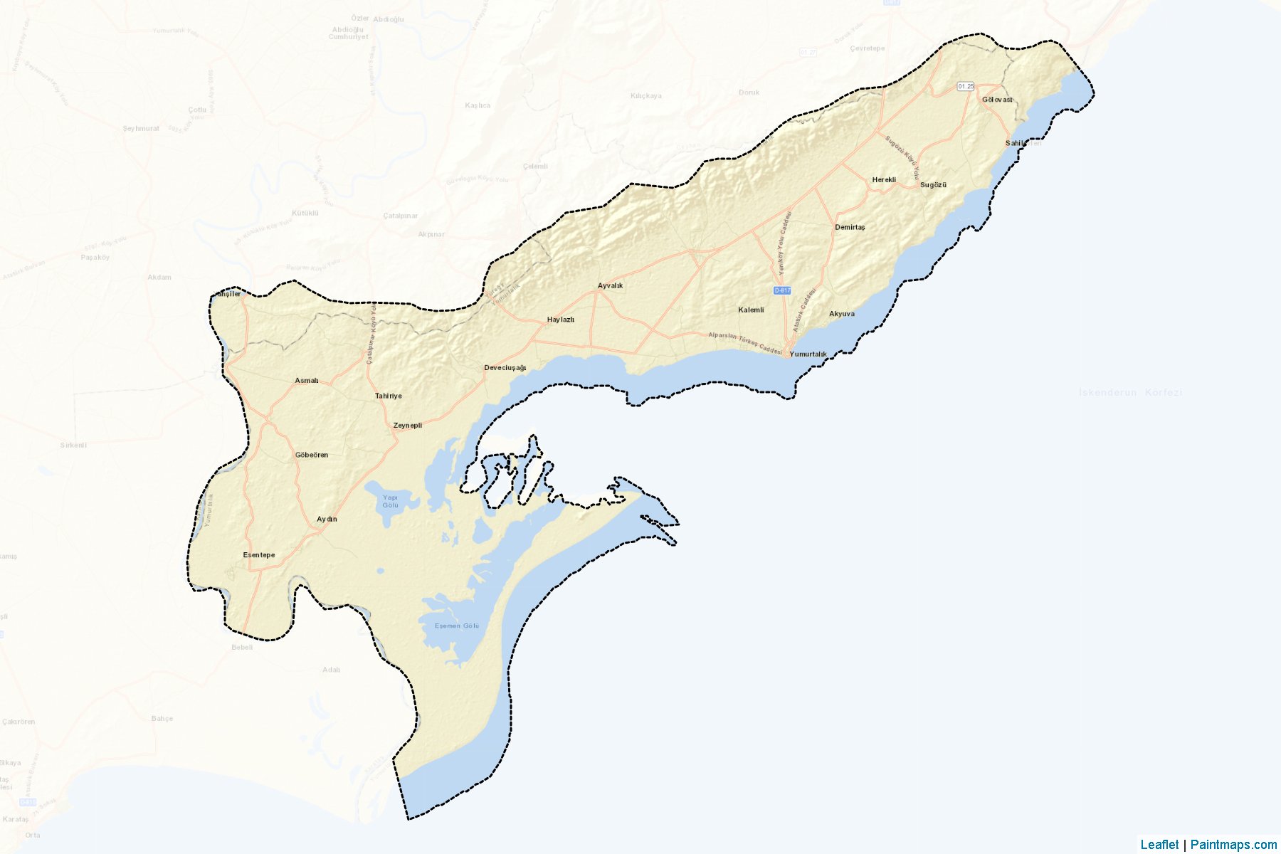 Yumurtalik (Adana) Map Cropping Samples-2