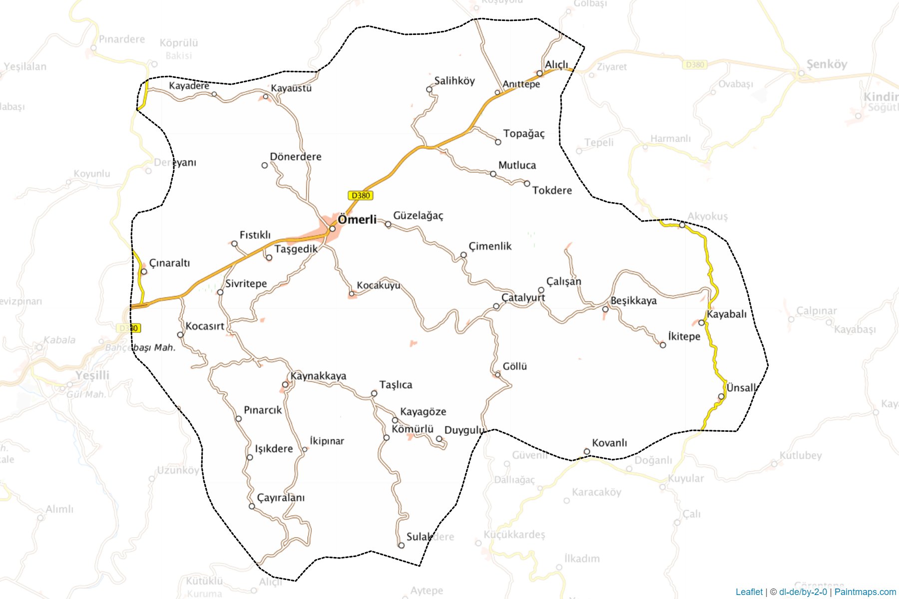 Ömerli (Mardin) Map Cropping Samples-1