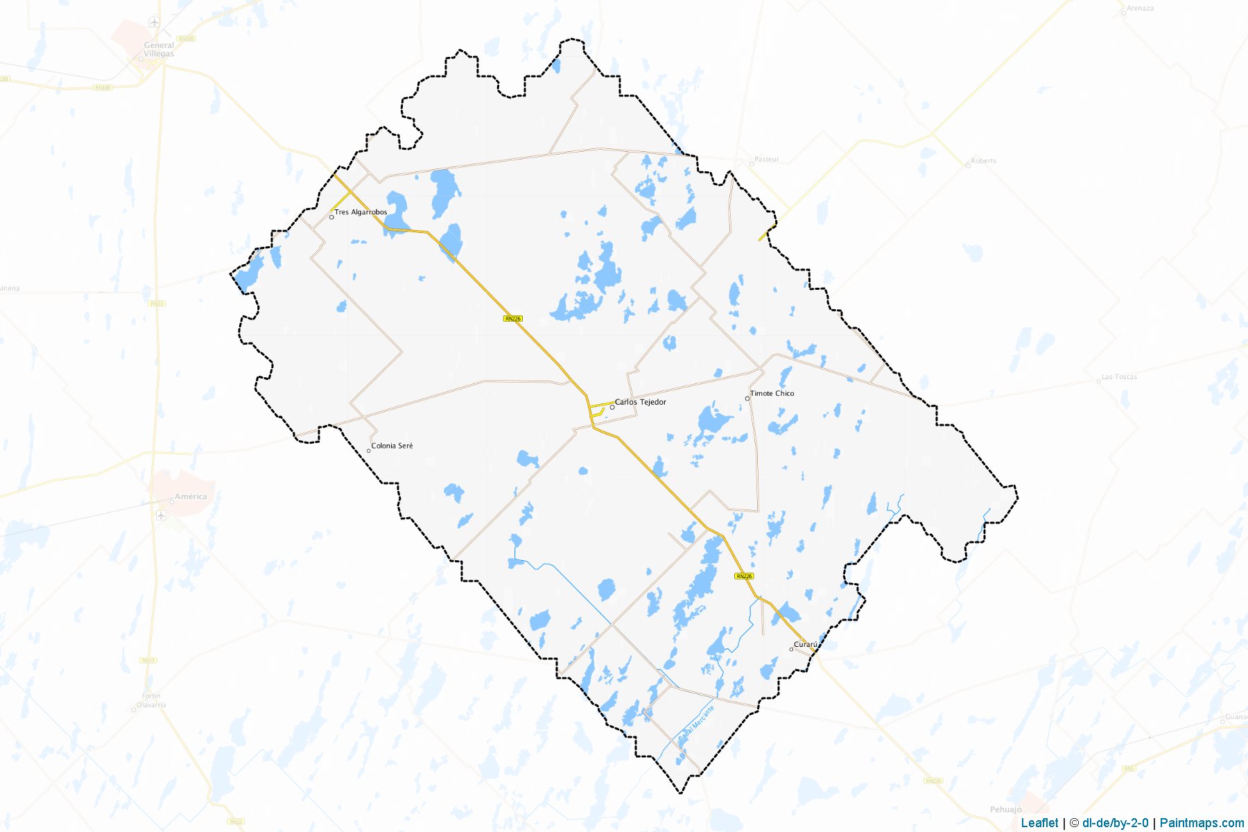 Muestras de recorte de mapas Carlos Tejedor (Buenos Aires)-1