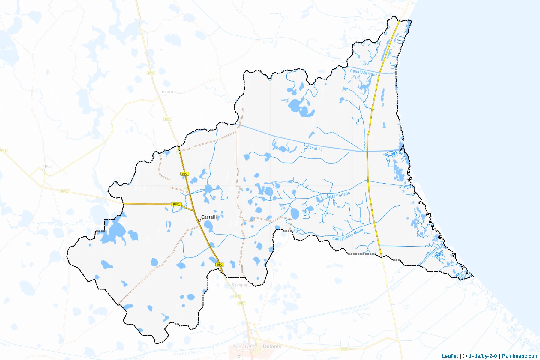 Muestras de recorte de mapas Castelli (Buenos Aires)-1