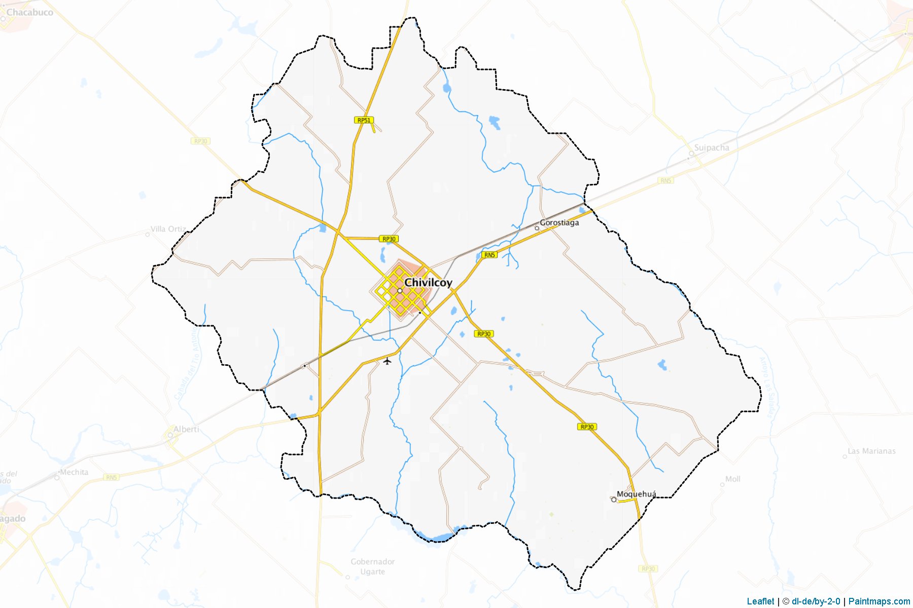 Muestras de recorte de mapas Chivilcoy (Buenos Aires)-1