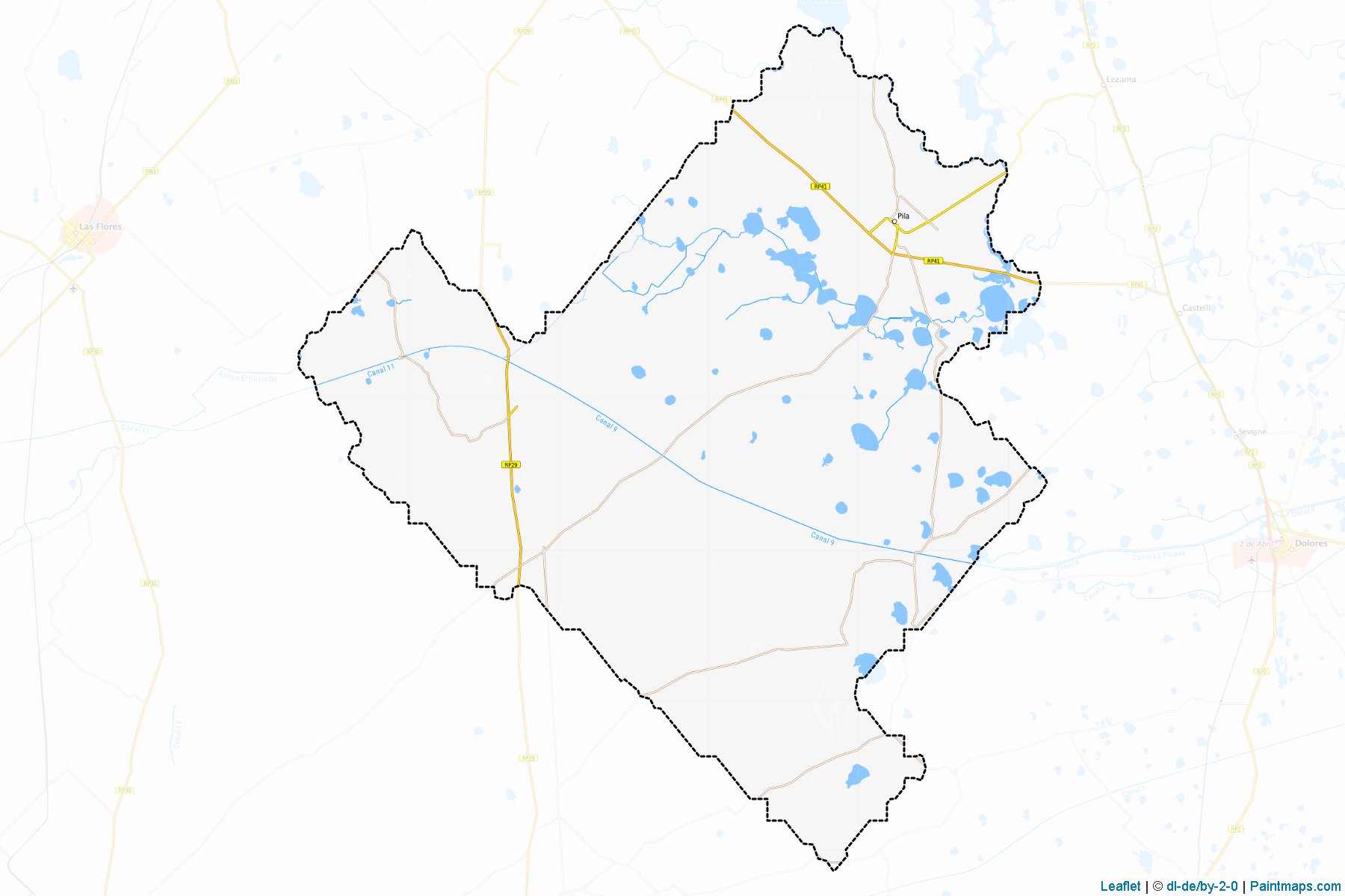 Muestras de recorte de mapas Pila (Buenos Aires)-1