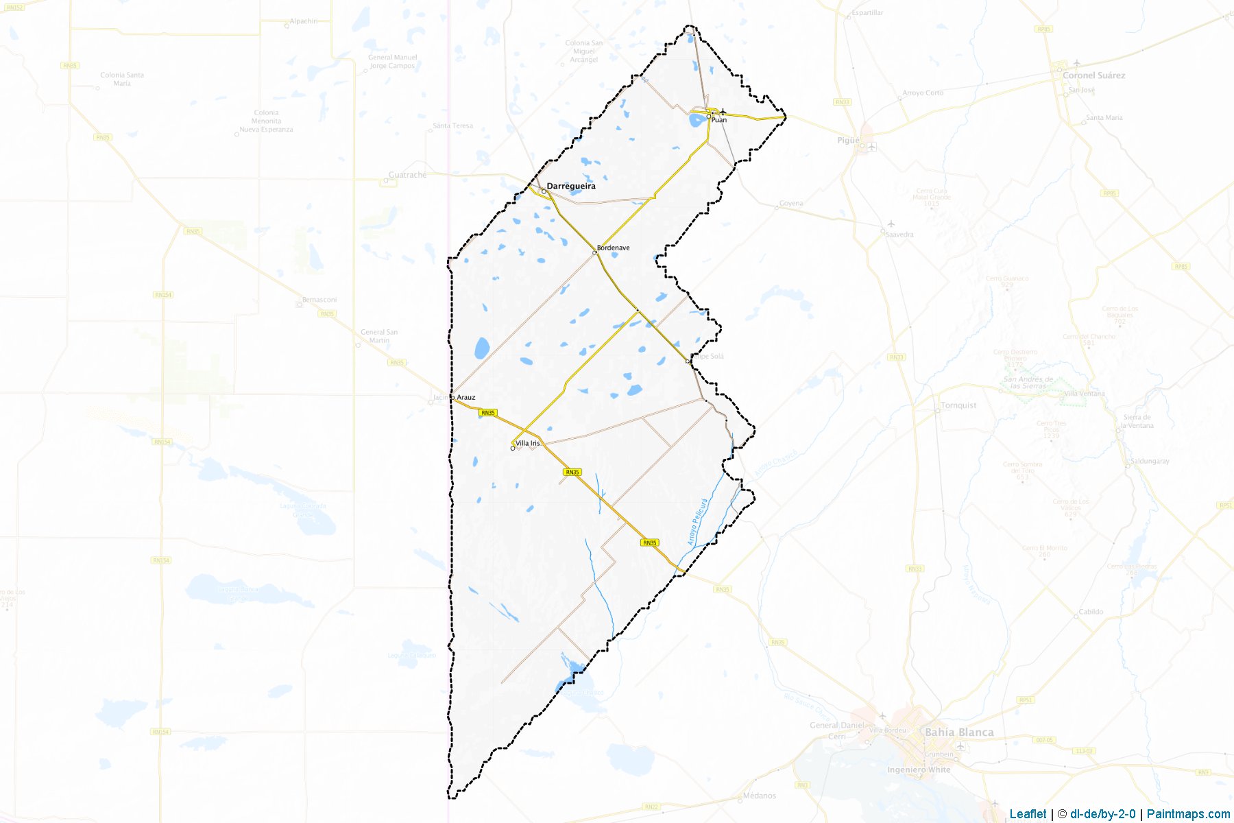 Muestras de recorte de mapas Puan (Buenos Aires)-1