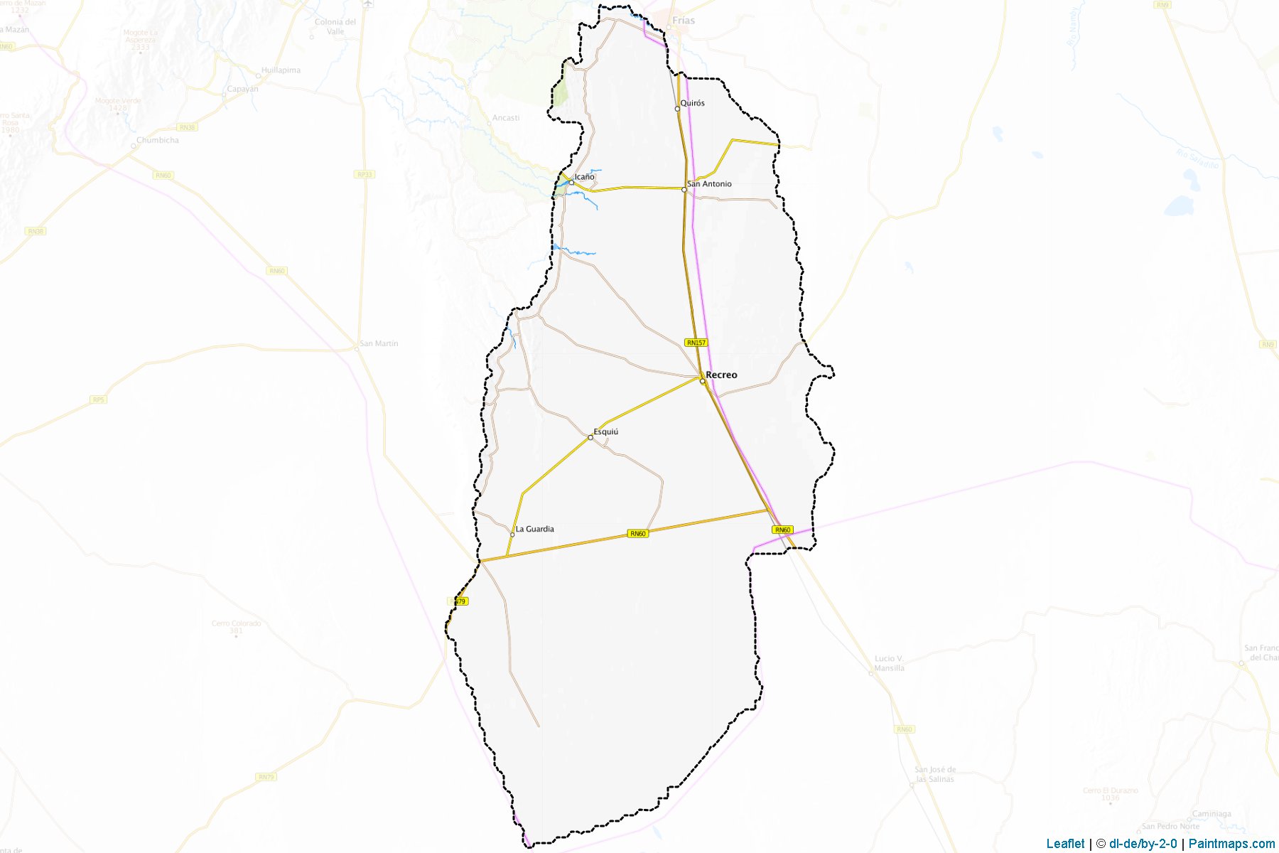 Muestras de recorte de mapas La Paz (Catamarca)-1