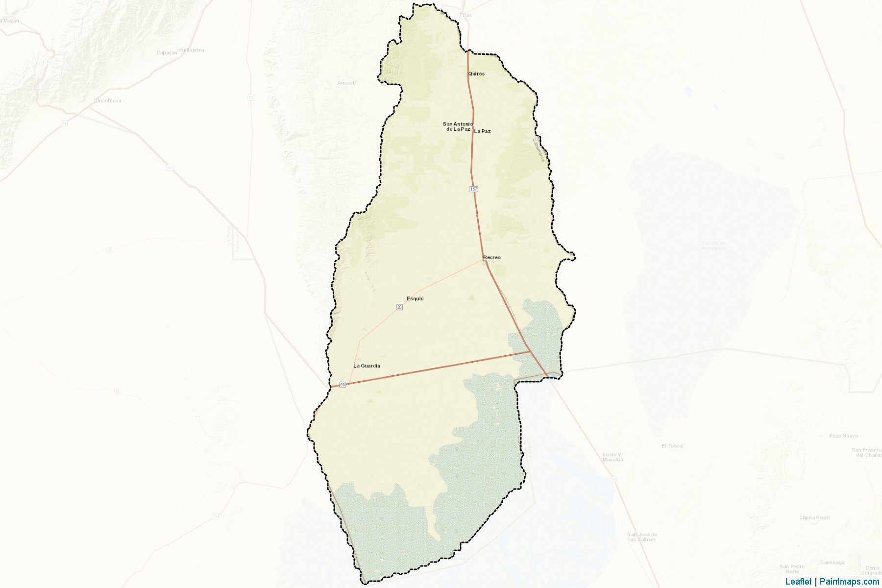 Muestras de recorte de mapas La Paz (Catamarca)-2