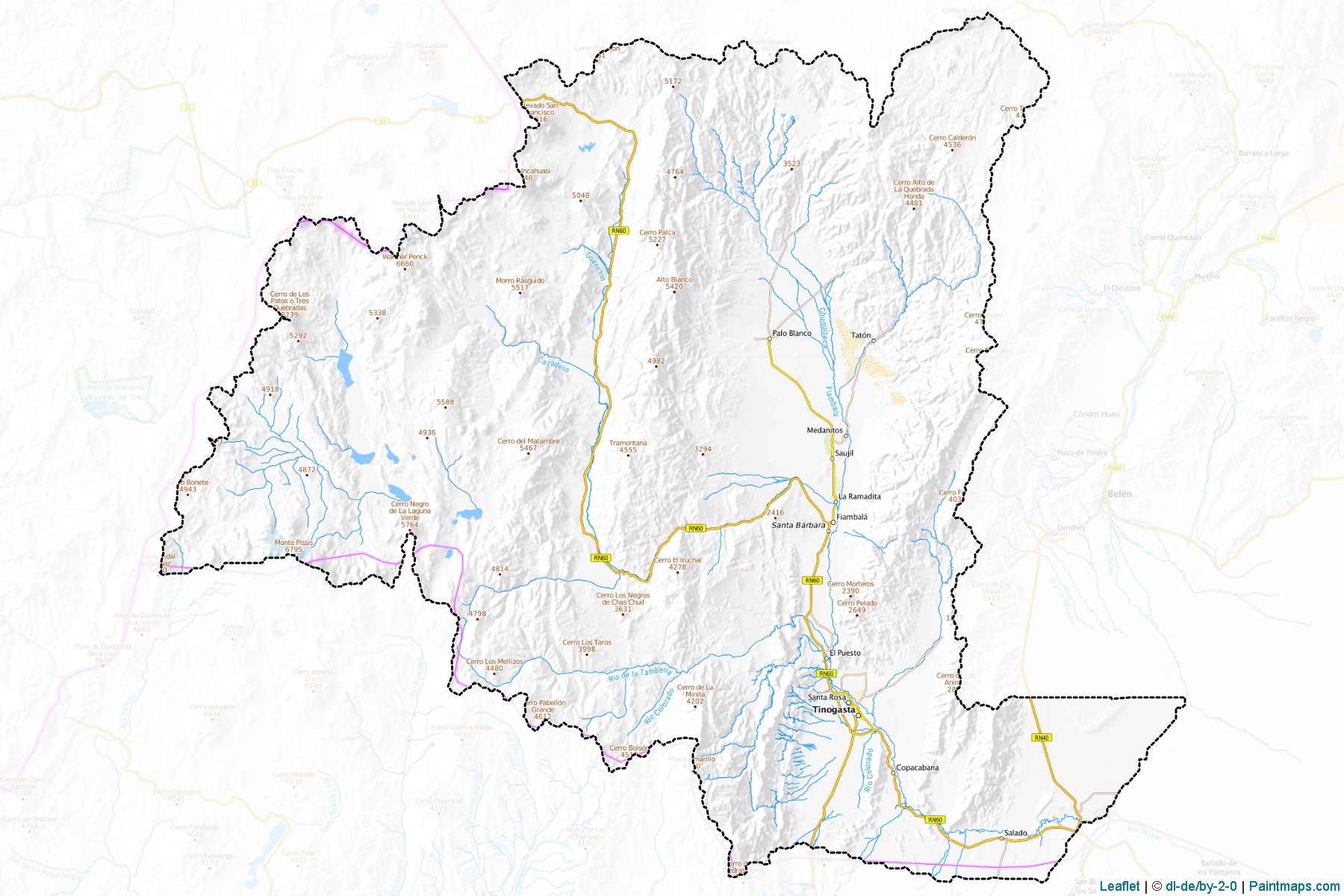 Tinogasta (Catamarca) Map Cropping Samples-1