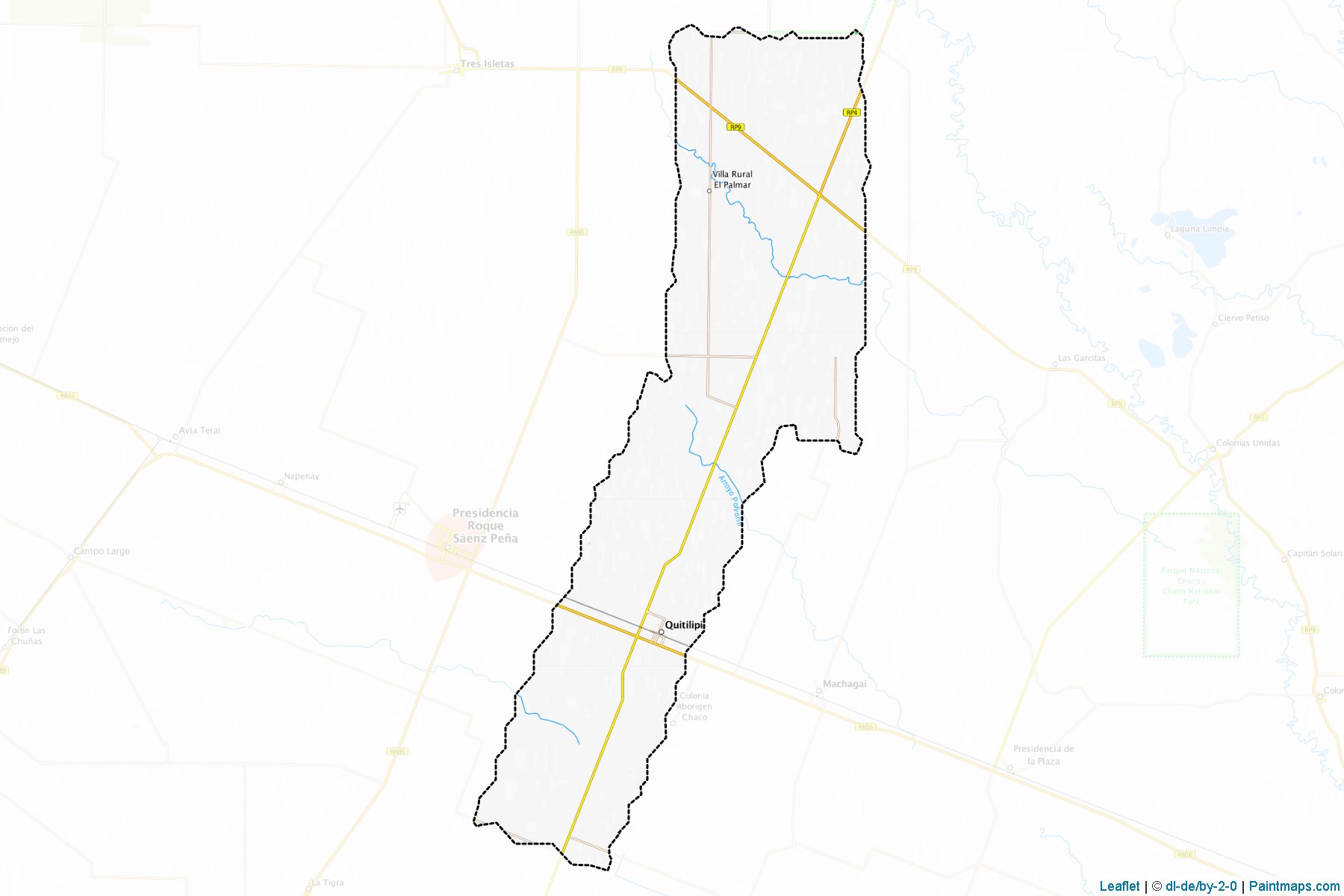 Muestras de recorte de mapas Quitilipi (Chaco)-1