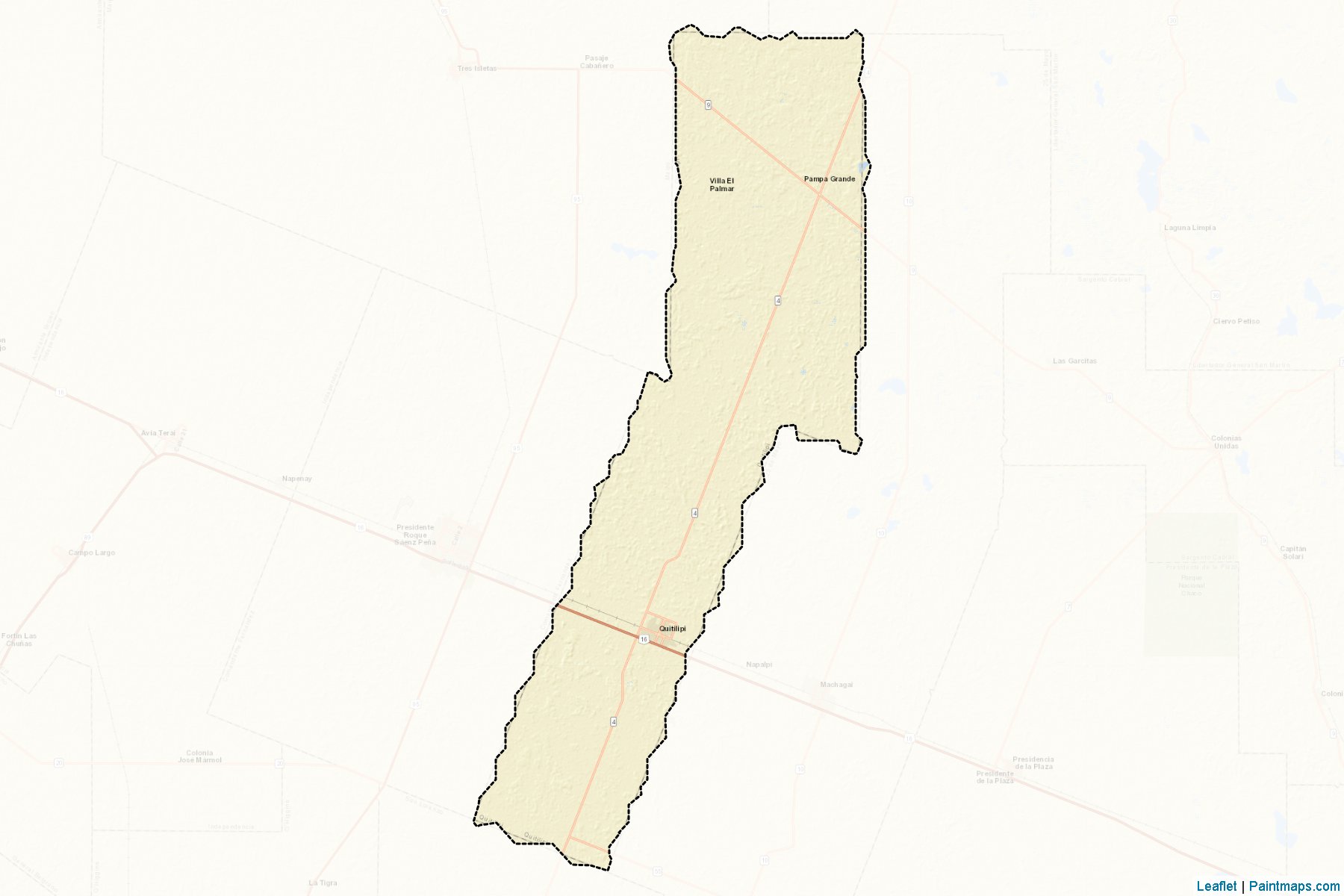 Muestras de recorte de mapas Quitilipi (Chaco)-2