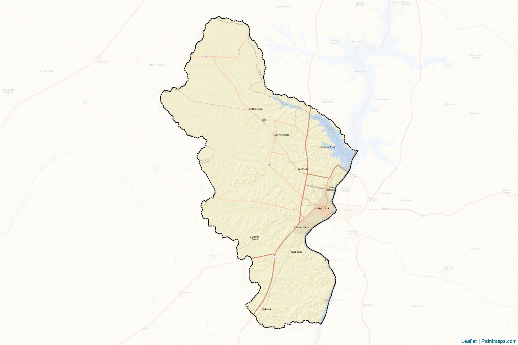 Concordia (Entre Rios) Map Cropping Samples-2