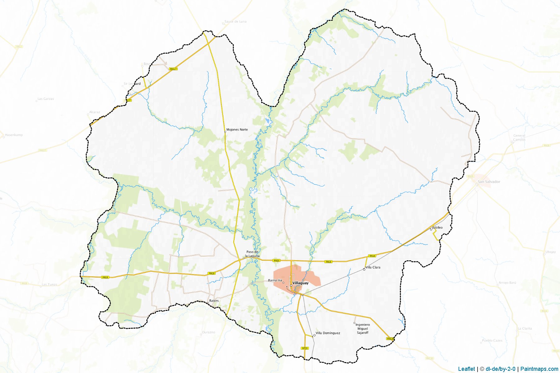 Villaguay (Entre Rios) Map Cropping Samples-1