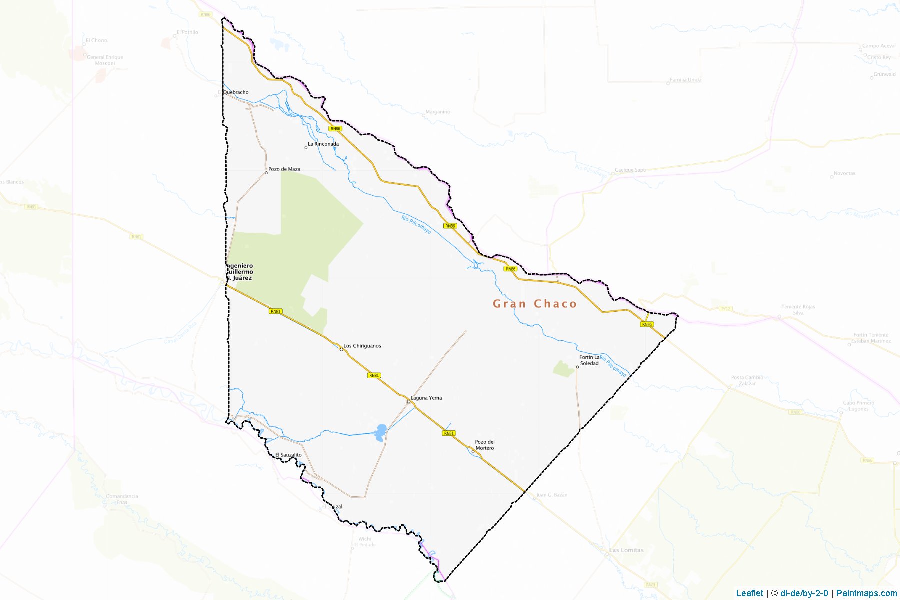 Muestras de recorte de mapas Bermejo (Formosa)-1