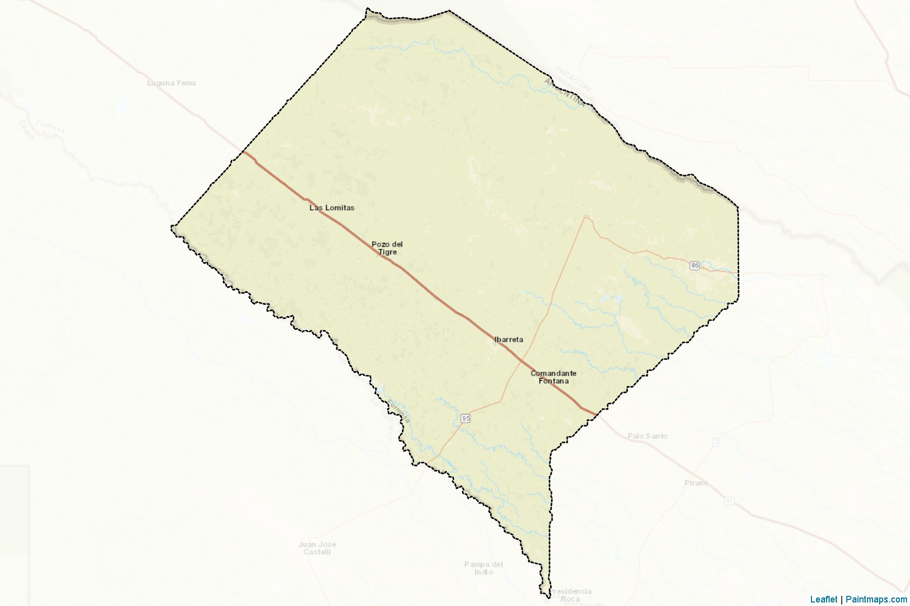 Muestras de recorte de mapas Patiño (Formosa)-2