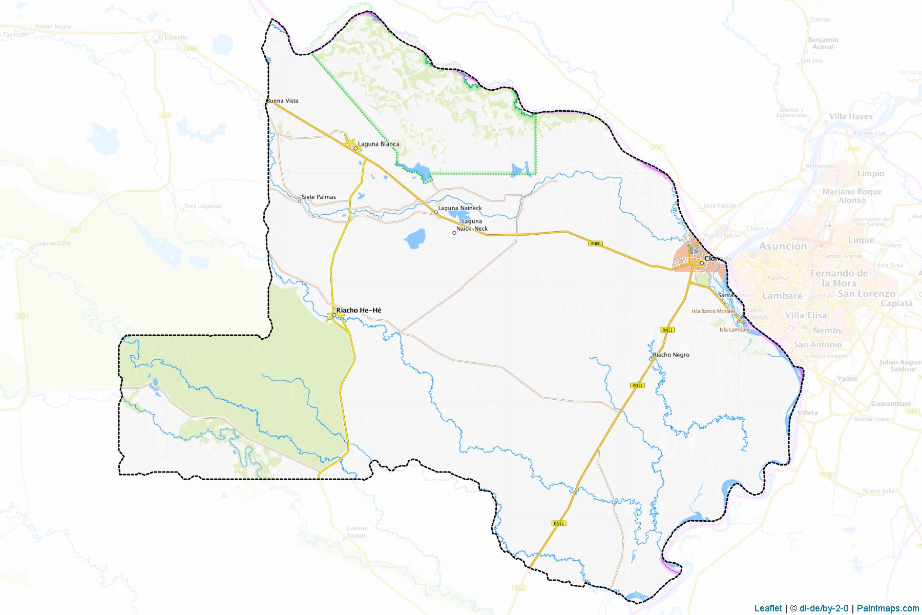 Pilcomayo (Formosa) Map Cropping Samples-1