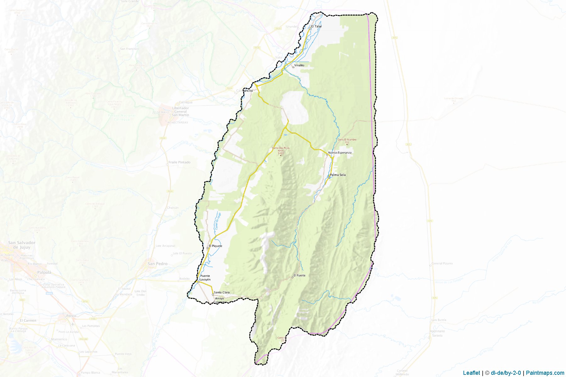 Santa Bárbara (Jujuy) Map Cropping Samples-1