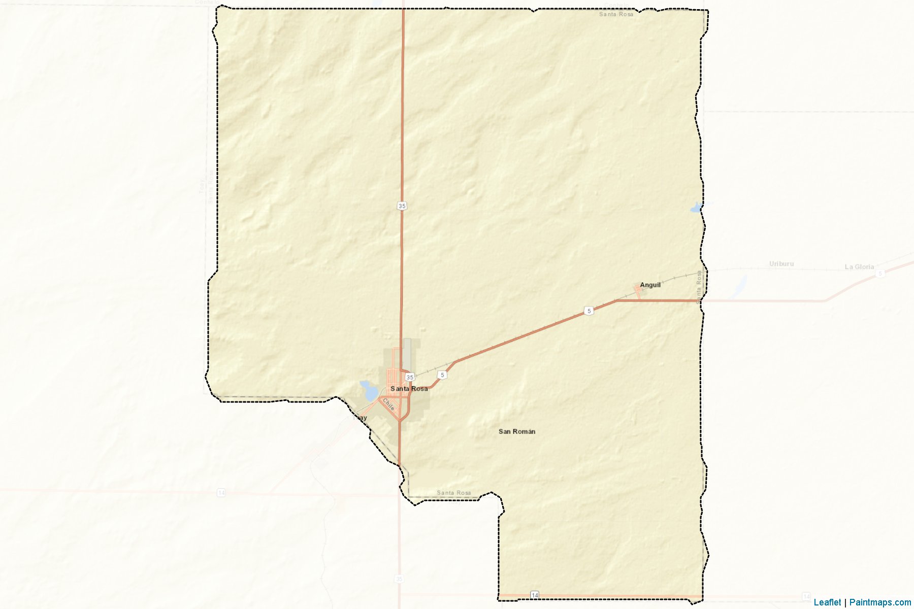 Capital (La Pampa) Map Cropping Samples-2