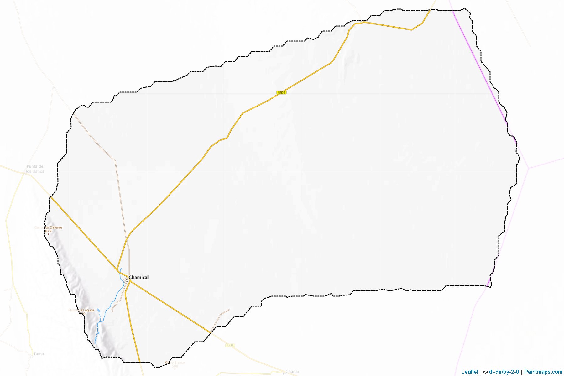 Muestras de recorte de mapas Chamical (La Rioja)-1