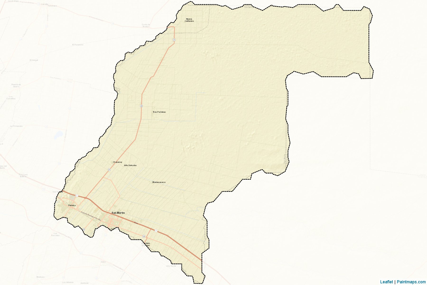 Muestras de recorte de mapas San Martin (Mendoza)-2