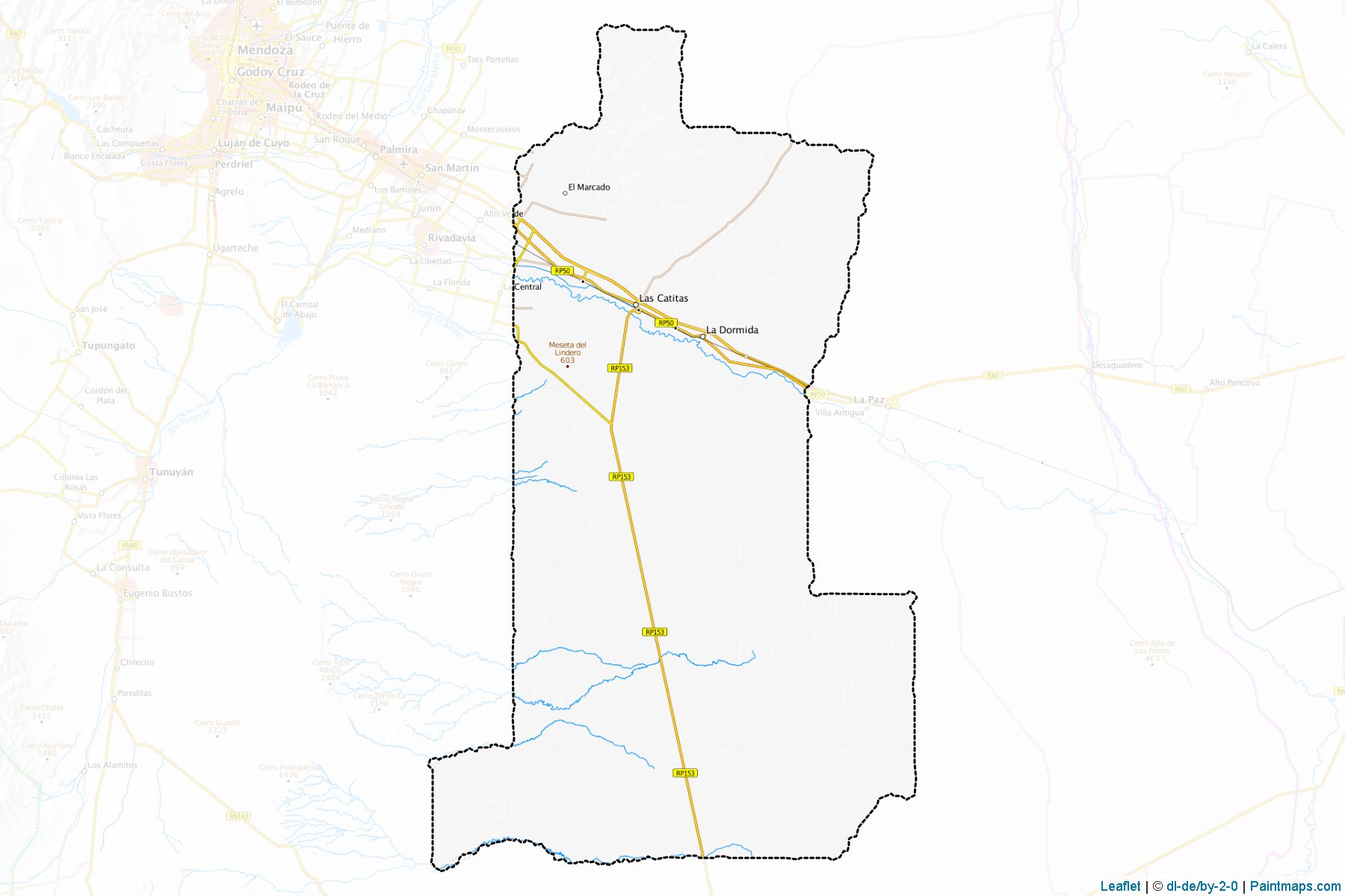 Santa Rosa (Mendoza) Map Cropping Samples-1