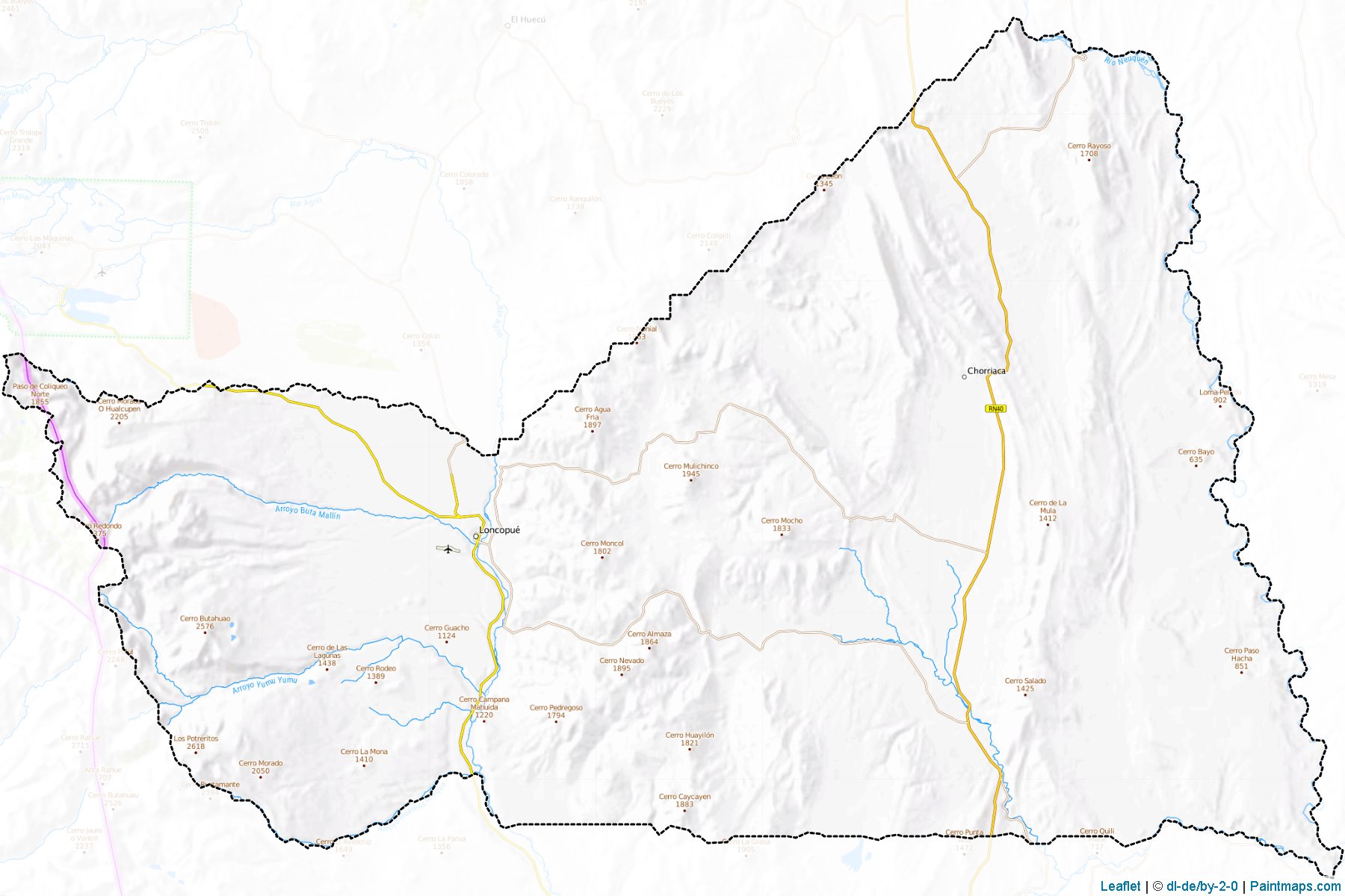 Muestras de recorte de mapas Loncopue (Neuquén)-1