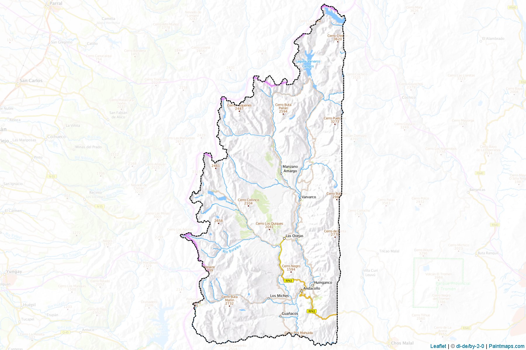 Minas (Neuquen) Map Cropping Samples-1