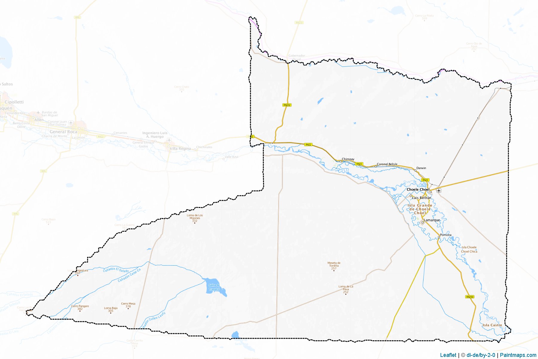 Avellaneda (Rio Negro) Map Cropping Samples-1