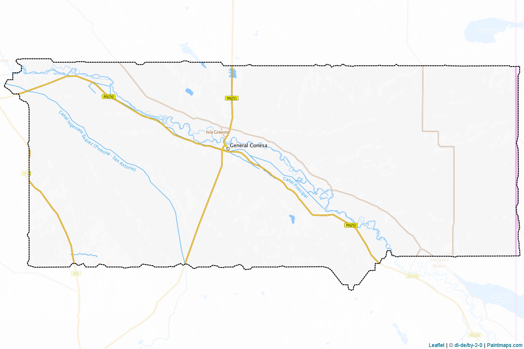 Conesa (Rio Negro) Map Cropping Samples-1