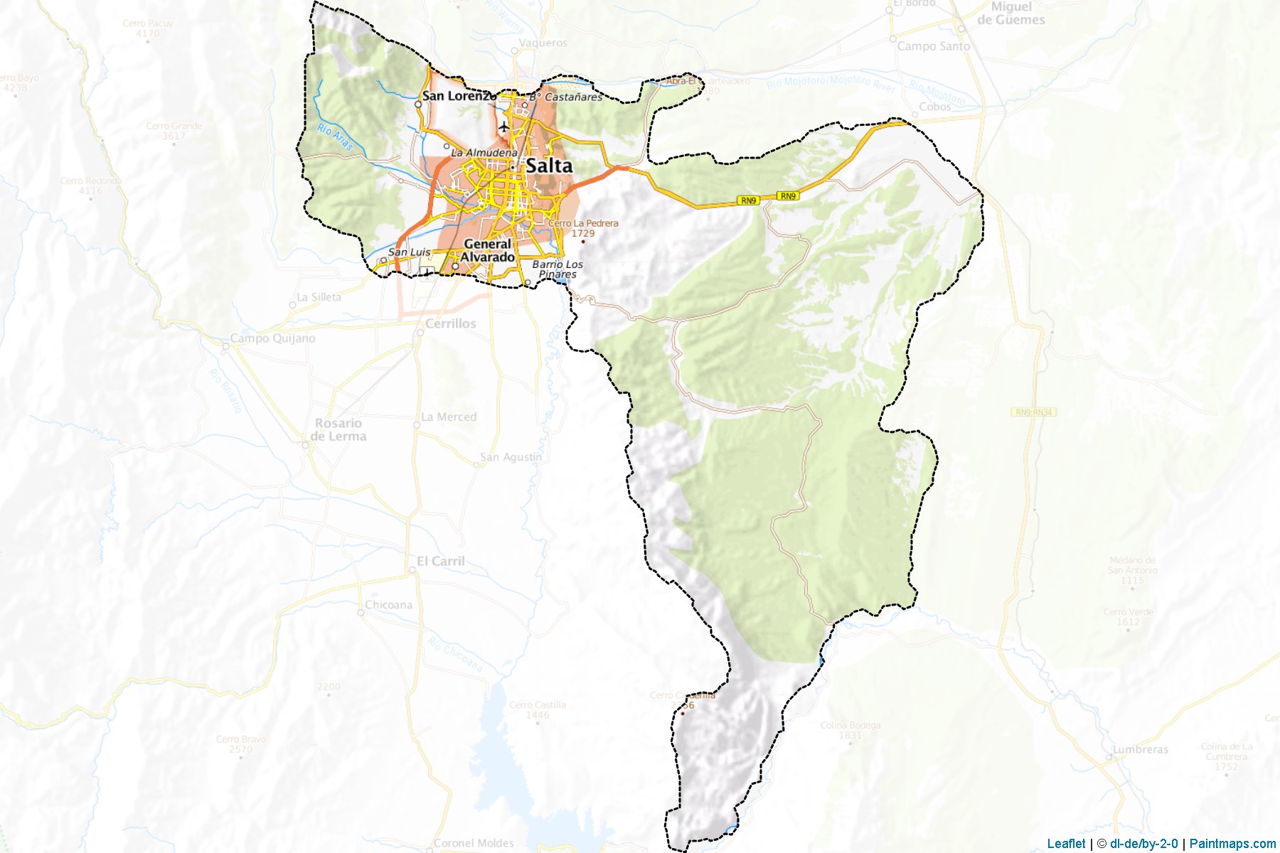 Capital (Salta) Map Cropping Samples-1