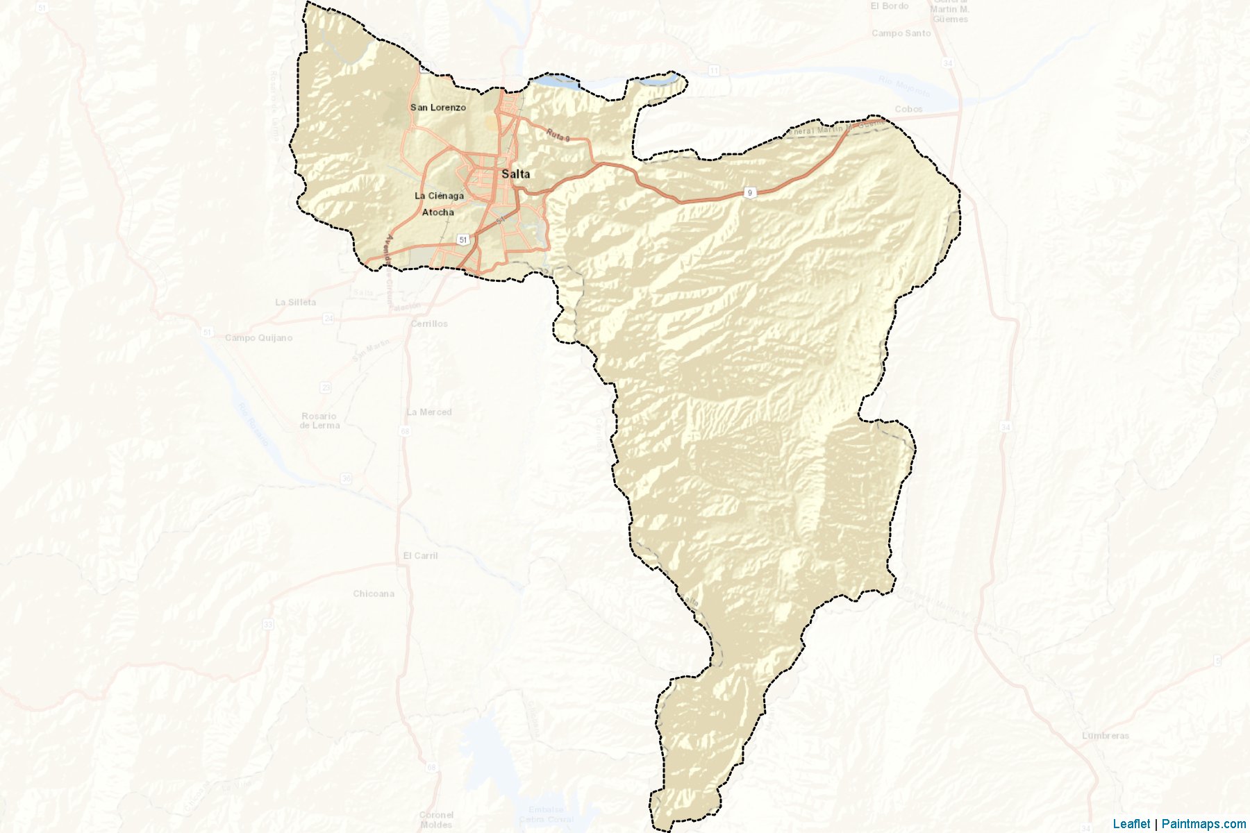 Capital (Salta) Map Cropping Samples-2