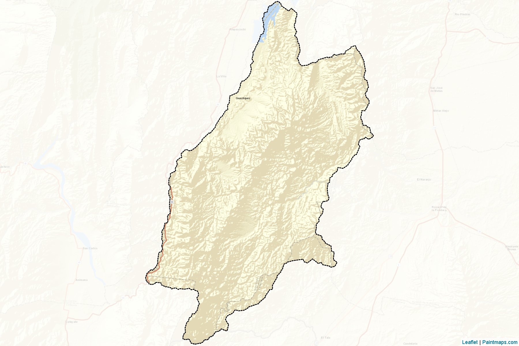 Muestras de recorte de mapas Guachipas (Salta)-2