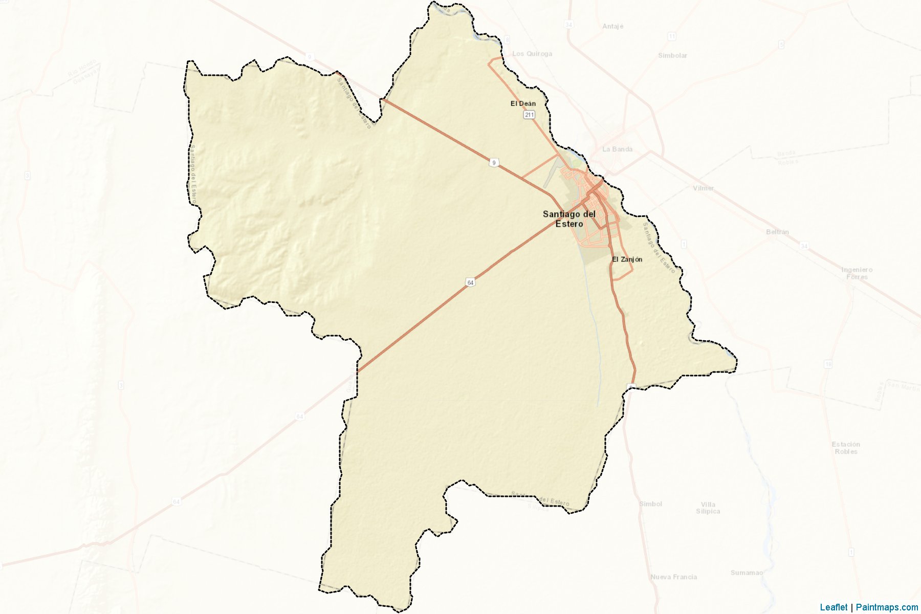 Muestras de recorte de mapas Capital (Santiago del Estero)-2