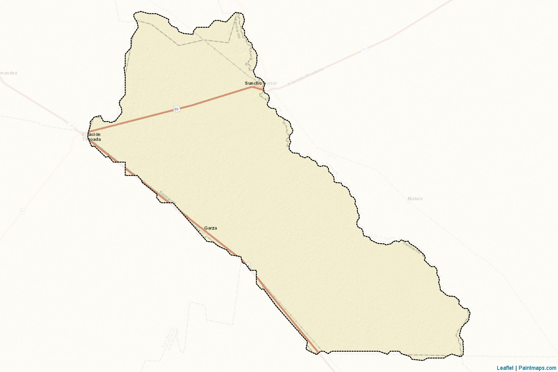 Muestras de recorte de mapas Sarmiento (Santiago del Estero)-2