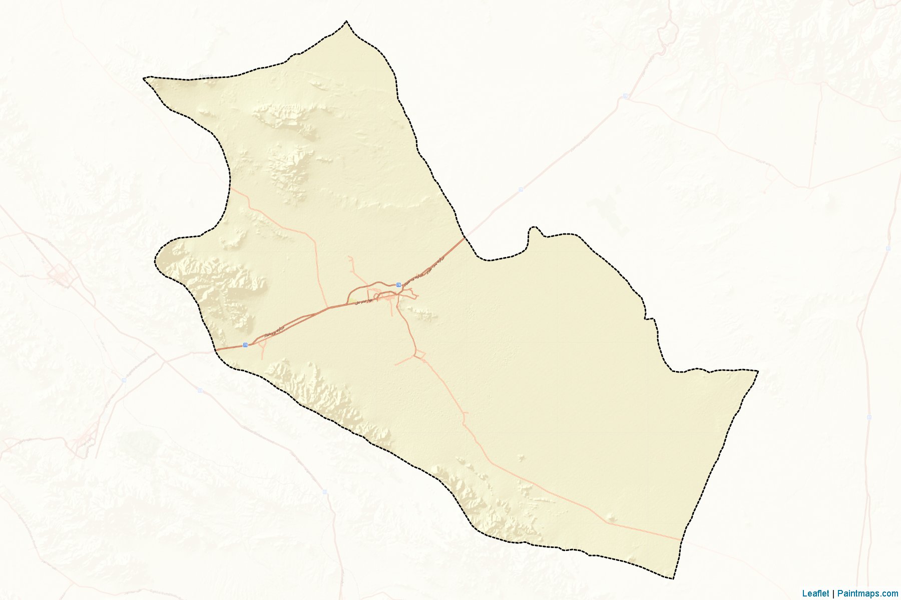 Muestras de recorte de mapas Abarkuh (Yazd)-2