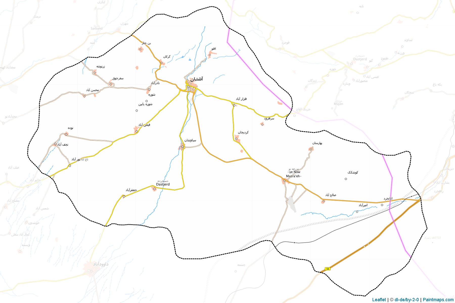 Ashtiyan (Markazi) Map Cropping Samples-1