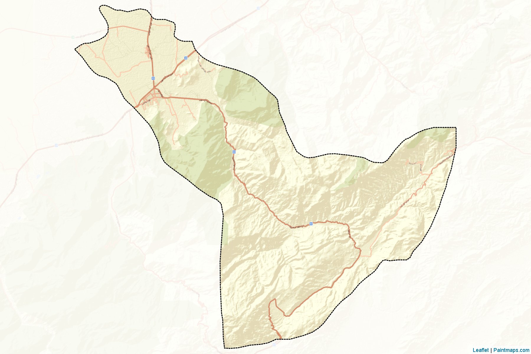 Muestras de recorte de mapas Azadshahr (Golestan)-2