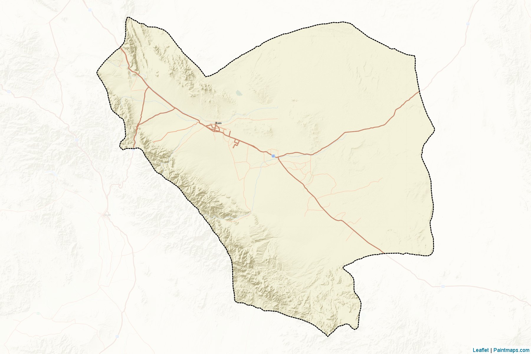 Bam (Kirman Eyaleti) Haritası Örnekleri-2