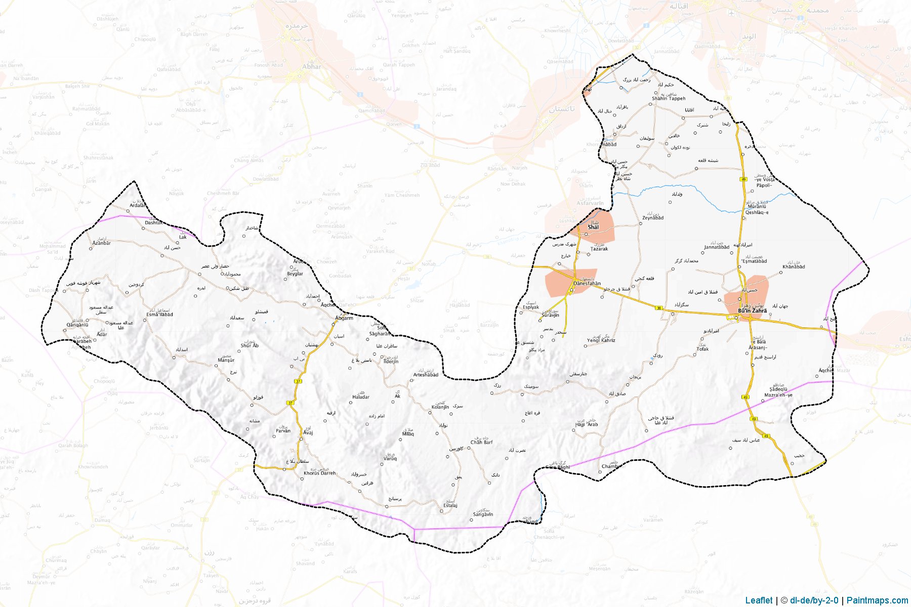 Boyinzahra (Qazvin) Map Cropping Samples-1