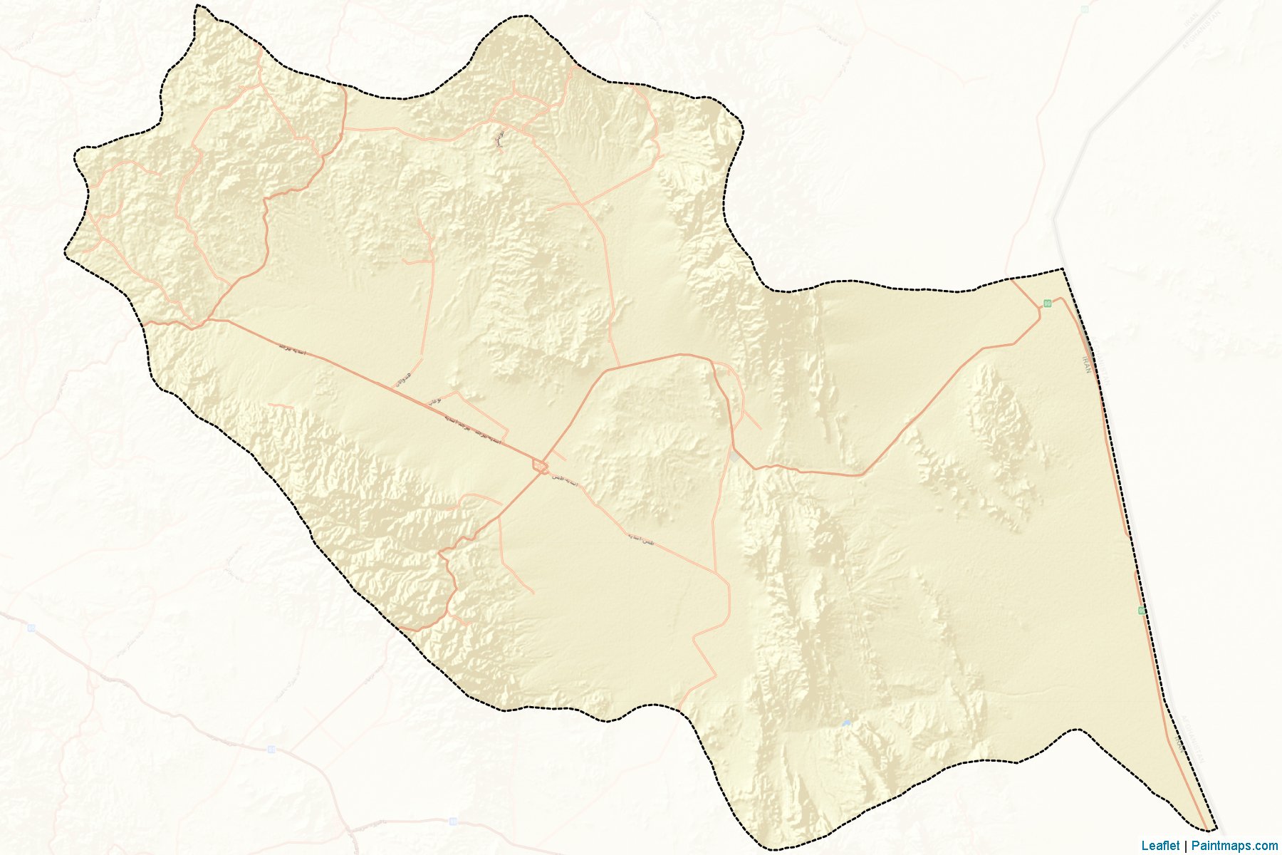 Muestras de recorte de mapas Darmiyan (South Khorasan)-2