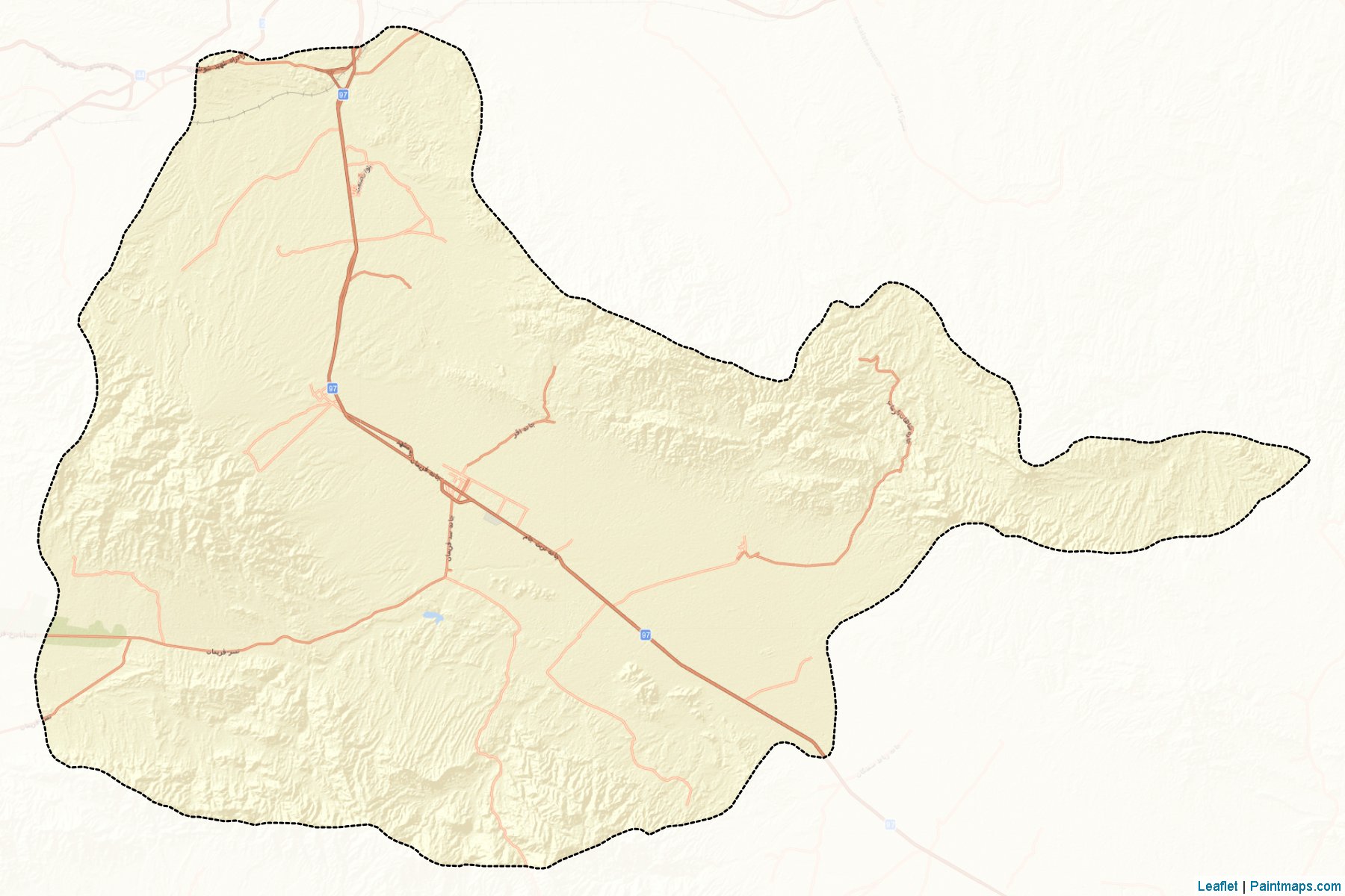 Fariman (Khorasan) Map Cropping Samples-2