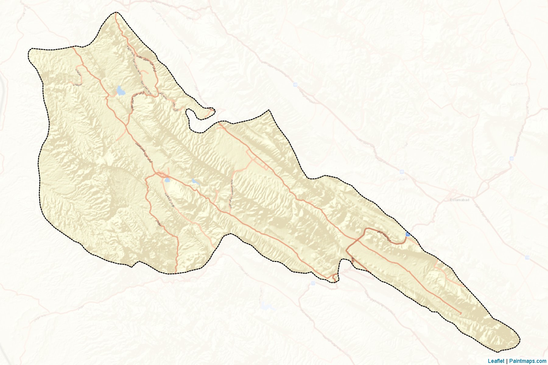 Gilan-e-Gharb (Kermanshah) Map Cropping Samples-2