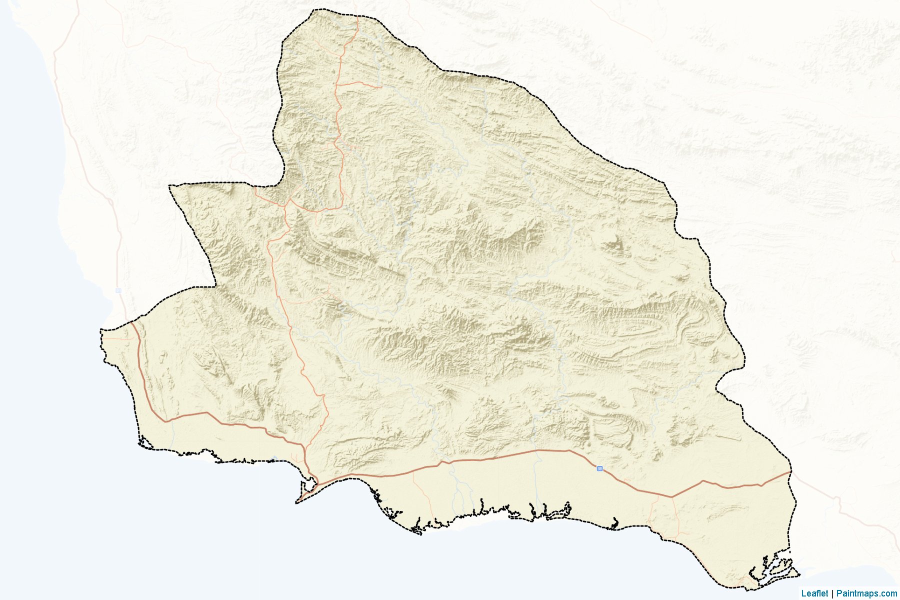 Muestras de recorte de mapas Jask (Hormozgan)-2