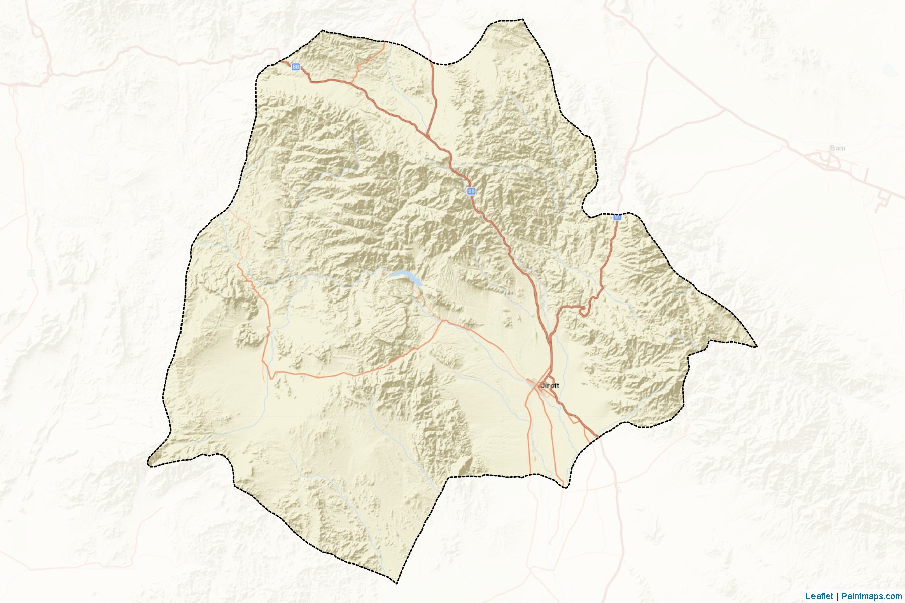 Muestras de recorte de mapas Jiroft (Kerman)-2