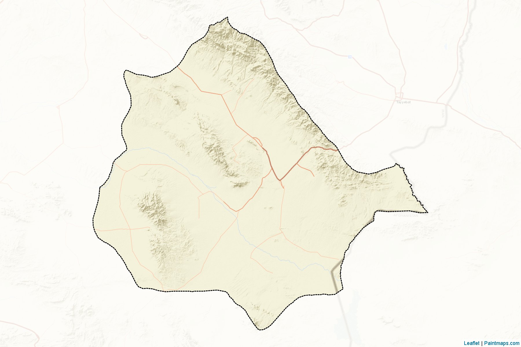 Muestras de recorte de mapas Khaf (Razavi Khorasan)-2