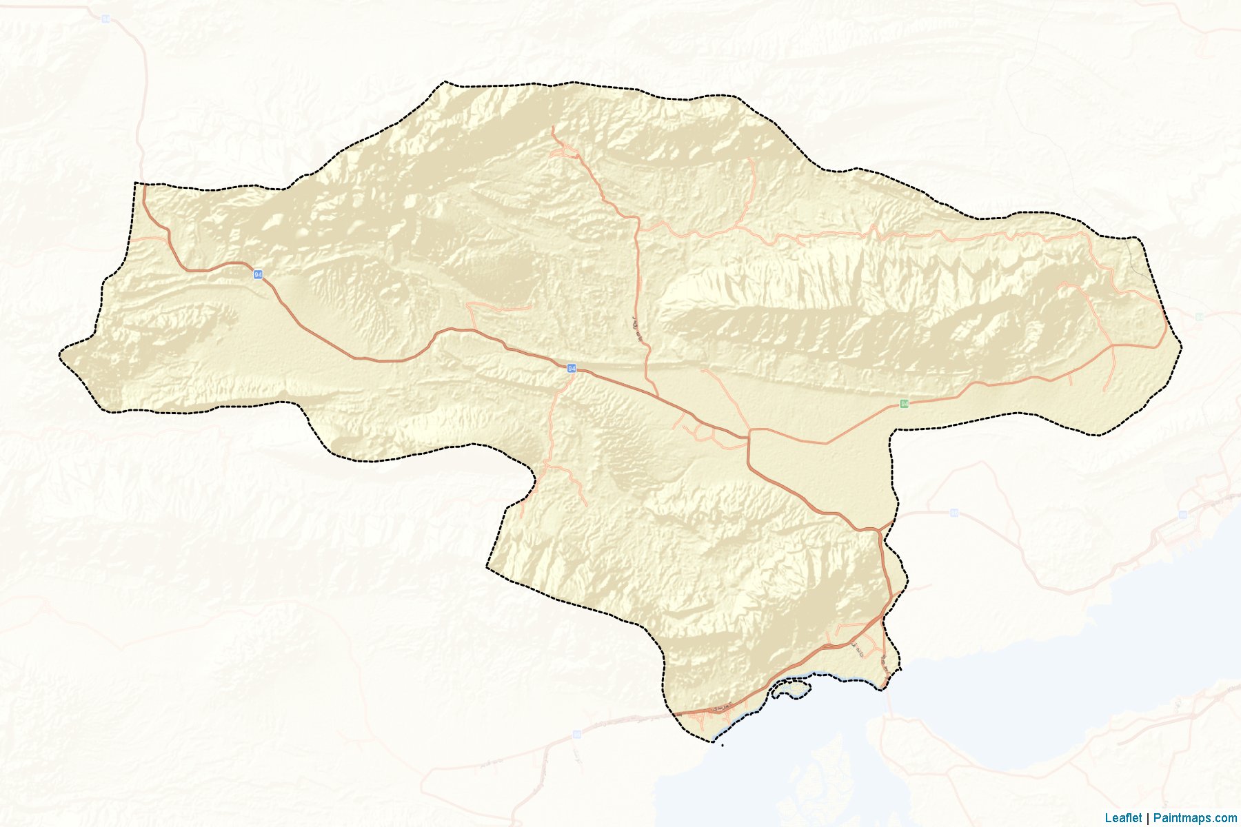 Khamir (Hormozgan) Map Cropping Samples-2