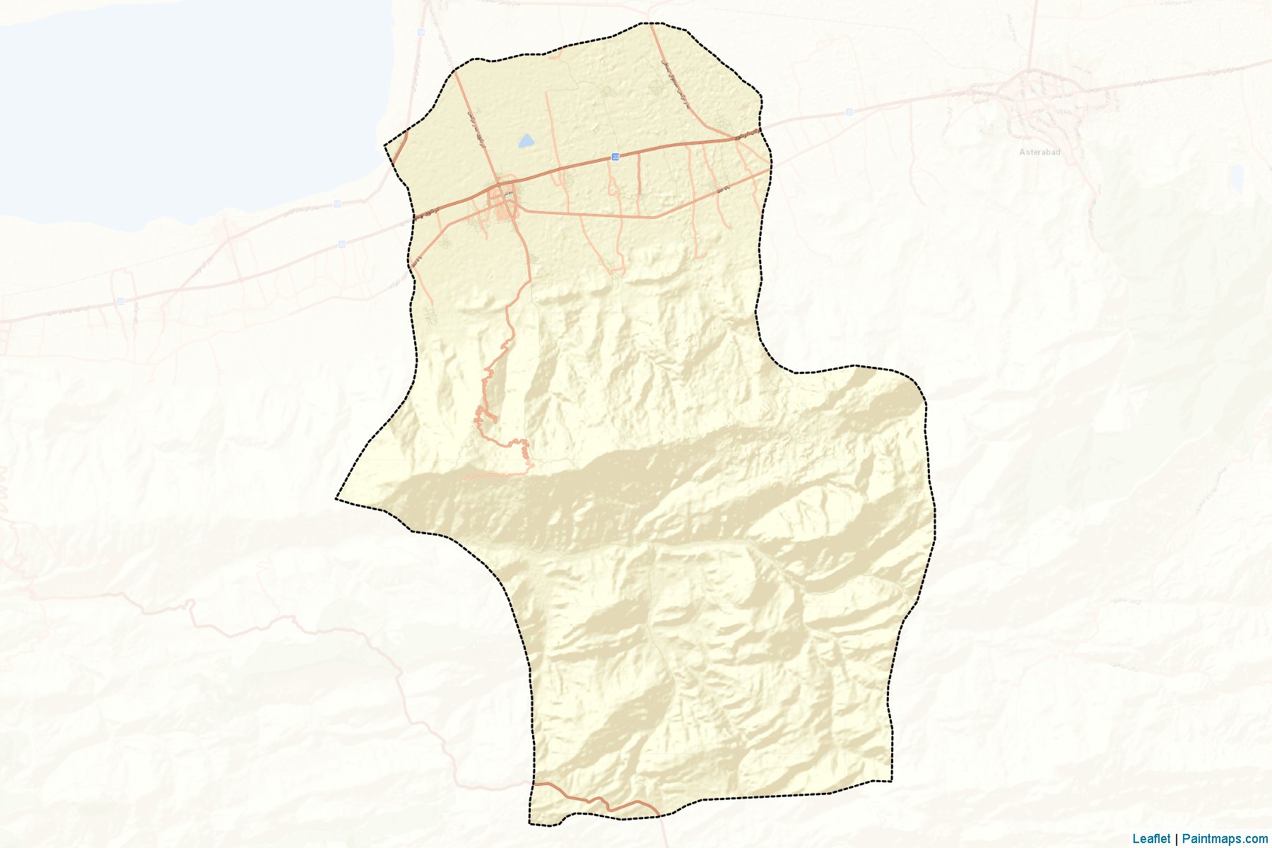 Muestras de recorte de mapas Kordkuy (Golestan)-2