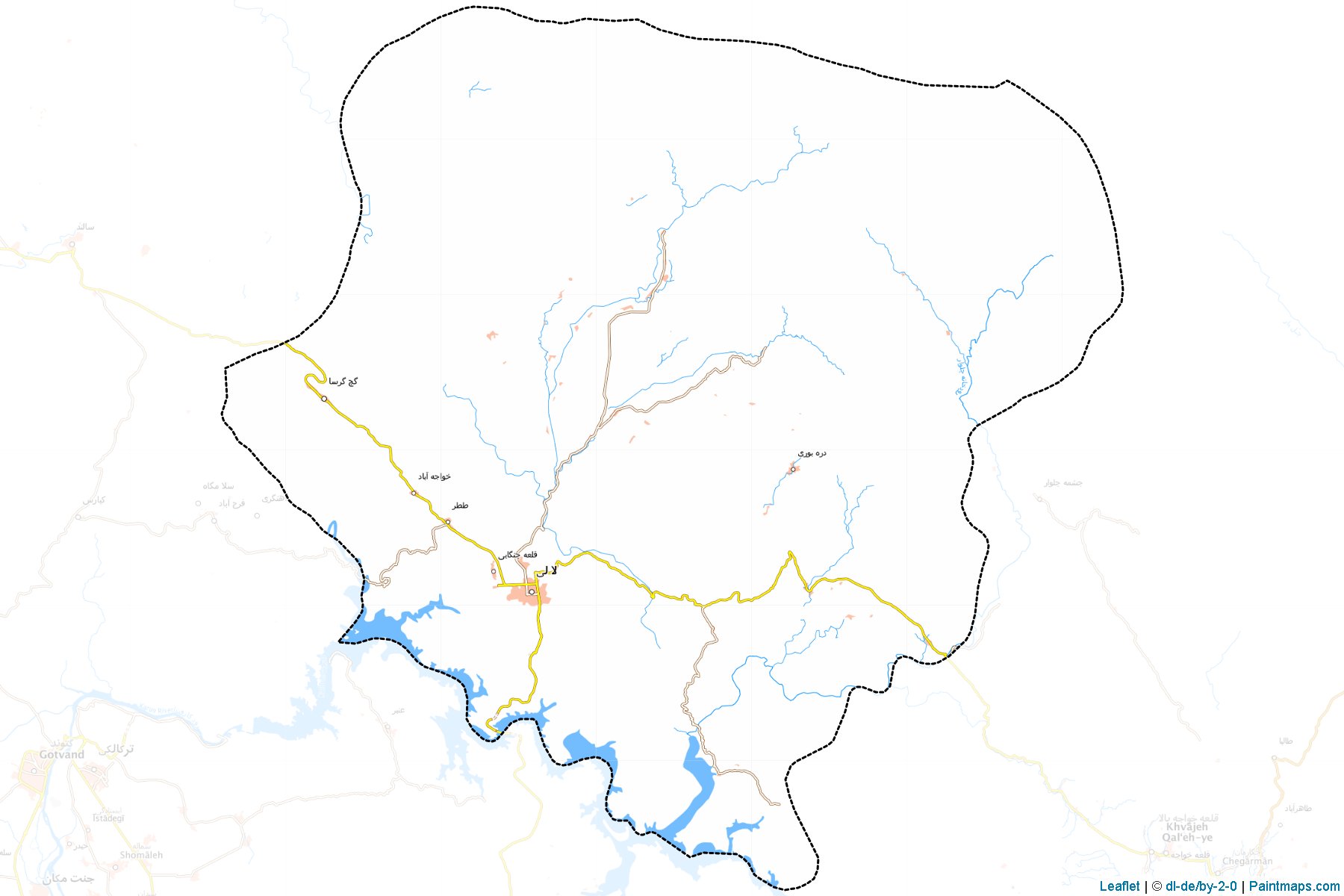 Lali (Khuzestan) Map Cropping Samples-1