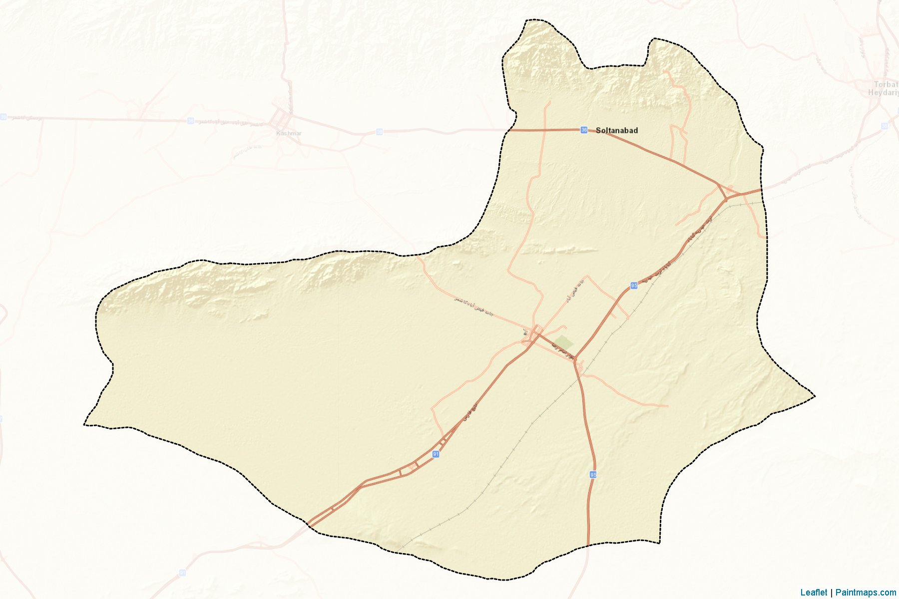 Mah-Velat (Khorasan) Map Cropping Samples-2