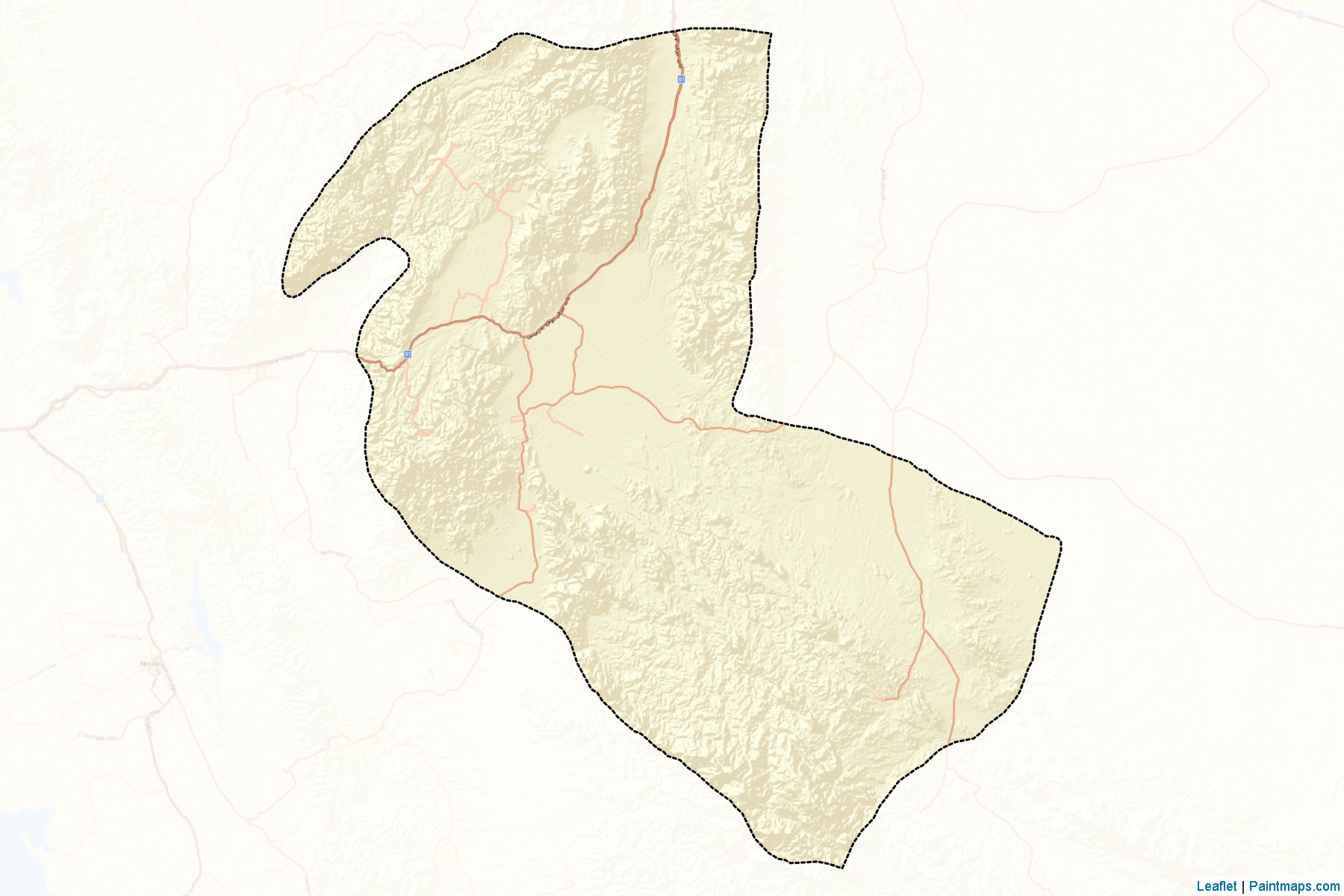 Manujan (Kerman) Map Cropping Samples-2