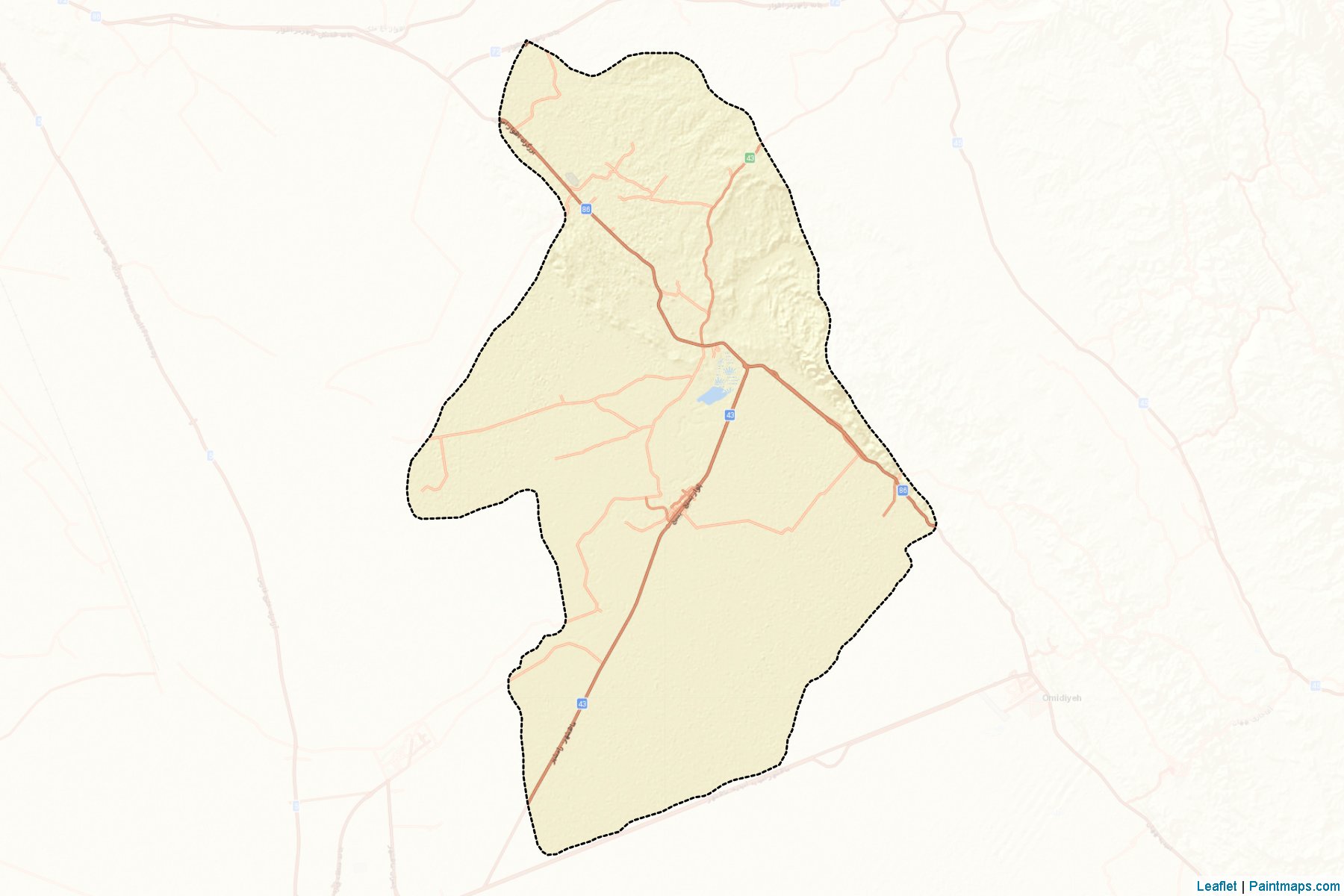 Ramshir (Khuzestan) Map Cropping Samples-2