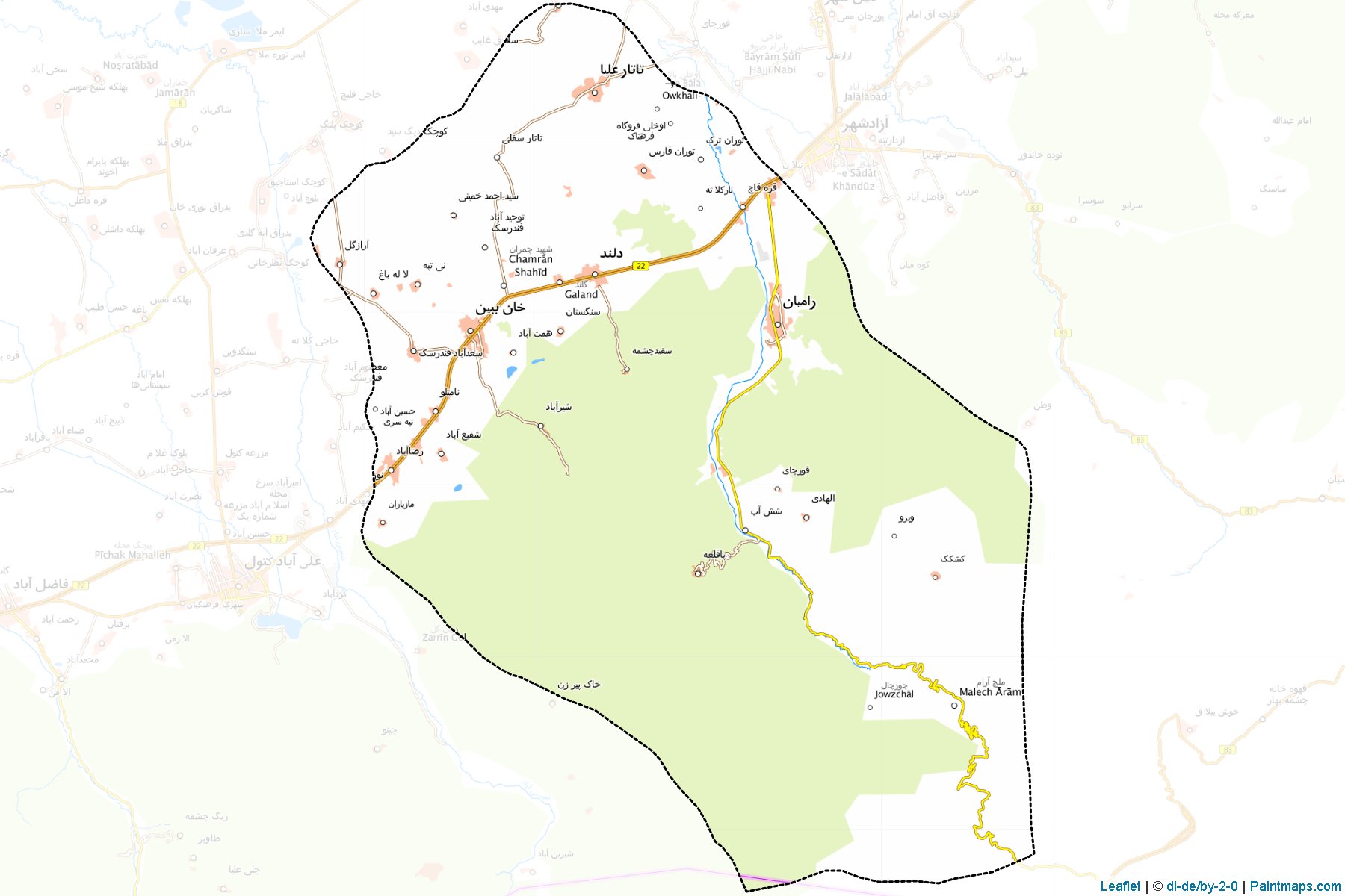 Ramyan (Golestan) Map Cropping Samples-1