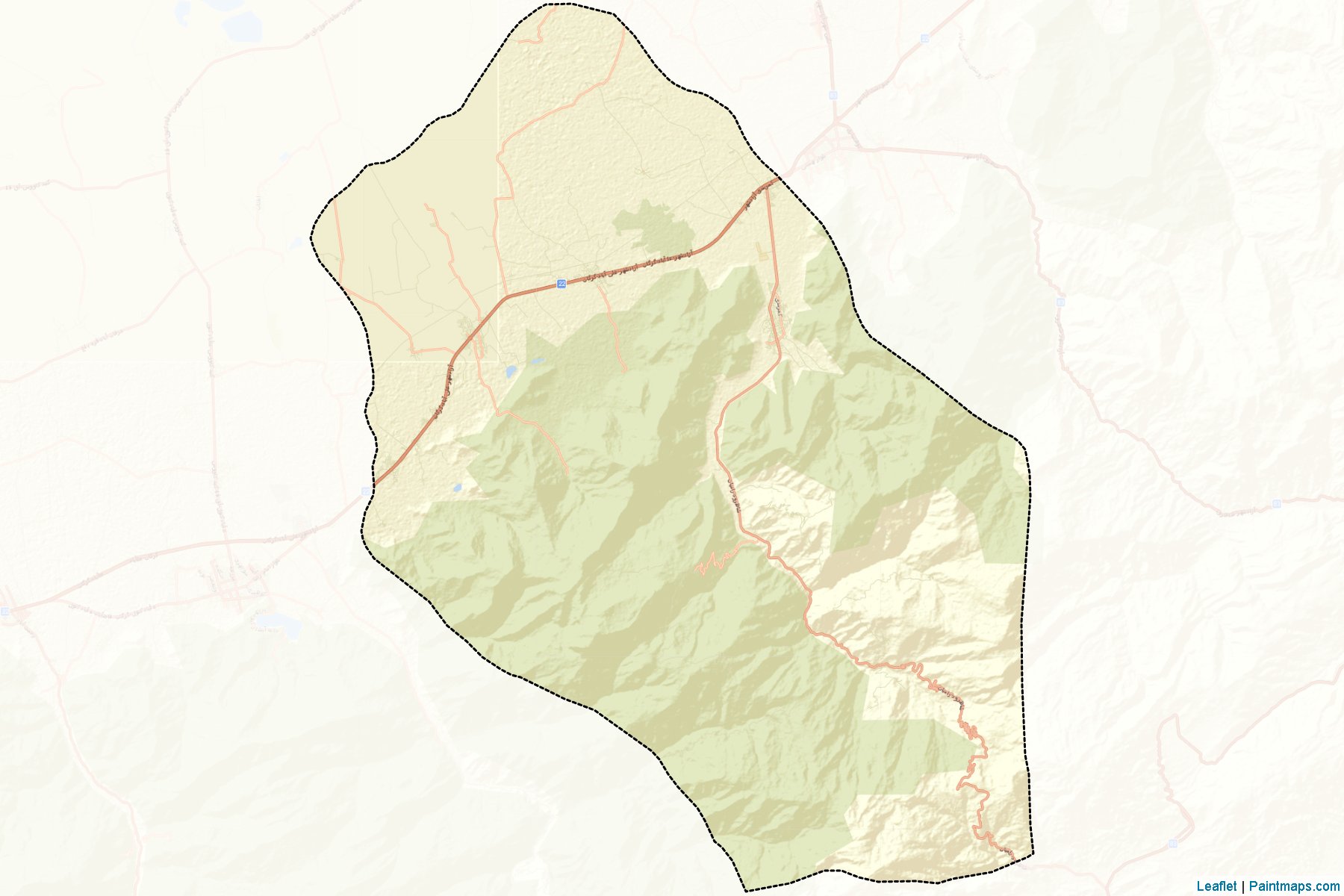 Ramyan (Golestan) Map Cropping Samples-2